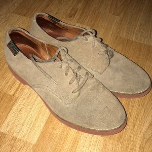 Suede Bass oxfords